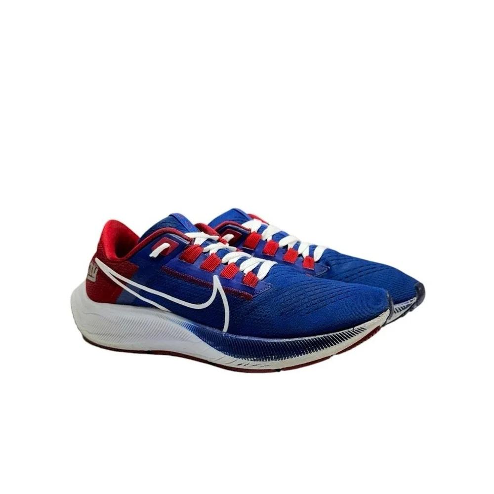 Nike Air Zoom Pegasus 38 New York Giants Mens Size 9 Blue Red White